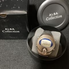 ALBA SPOON　INGOT　W620-4140 シルバー 青 ALBA アルバ SEIKO SPOON スプーン 腕時計 W620-4140 シルバー - 中古