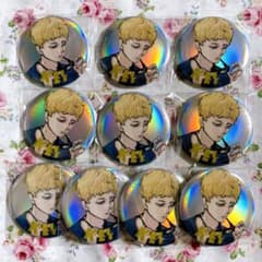 ハイキュー ジャンプGIGA メタリック缶バッジ クリアシート 月島蛍