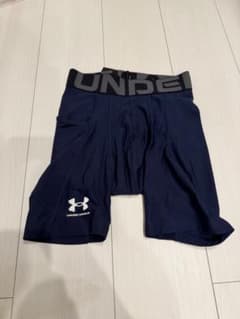 UNDER ARMOUR コンプレッションタイツ ネイビー SM スパッツのサムネイル