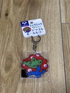 大阪大学 ミャクミャク ワニ博士 アクリルキーホルダー - メルカリ