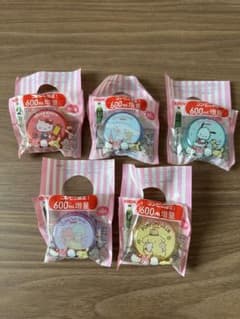 サンリオキャラクターズミニプラケース 5個セット セミコンプリートセットのサムネイル