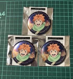 ハイキュー よこはまコスモワールド ホログラム缶バッジ 日向 - メルカリ