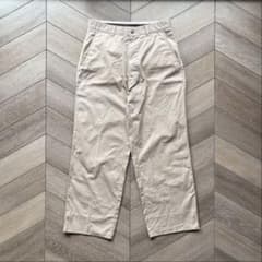 GOLDEN PRIX チノパン ワイドシルエット W73 ベージュ 春夏秋