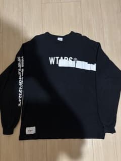 WTAPS ブラック ロングスリーブ カットソー サイズ 02のサムネイル