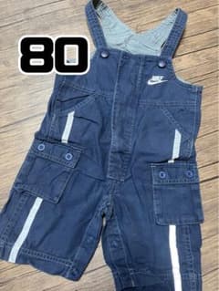 Nike ネイビー オーバーオール 80 サロペット オールインワン ナイキのサムネイル