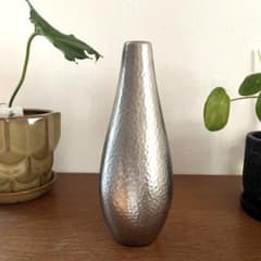 美品 ACTUS シルバーフラワーベース - メルカリ