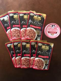 黒缶（18歳頃から_まぐろとかつお）+ たまの伝説（長生きしてね_とろみまぐろ）のサムネイル