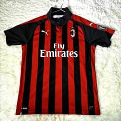 ACミラン レプリカユニフォーム Lサイズルーカスパケタ選手 フットサル m21751490237_1.jpg?1761261775