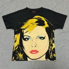 Andy Warhol 大判プリントTシャツ アンディ・ウォーホル デボラハリーのサムネイル