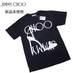 【新品未使用】ジミーチュウ Tシャツ ブラック オーバーサイズ M　L〜XL相当 新品未使用】ジミーチュウ Tシャツ ブラック オーバーサイズ M L〜XL