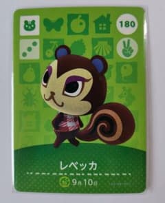 どうぶつの森 amiiboカード　レベッカのサムネイル