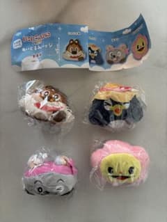 にこにこ・ぷんNEO ぬいぐるみバッジ 全4種セット　コンプリートのサムネイル