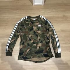 adidas カモフラージュ 長袖Tシャツ Mのサムネイル