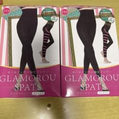 GLAMOROUS SPATS 着圧レギンス ブラックのサムネイル