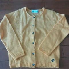 黄色カーディガン110cmのサムネイル