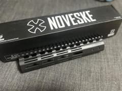 セラコートNoveske NSR 9 M-LOKレール　グラファイトブラックのサムネイル