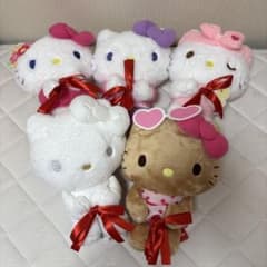 ハローキティ⭐︎ぬいぐるみ５点セット⭐︎プライズ品