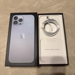 ⚠︎箱のみ+ケーブル付き iPhone 13Pro max シエラブルー用 - メルカリ