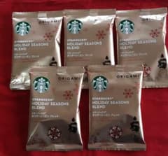 スターバックス　オリガミ　5パックのサムネイル