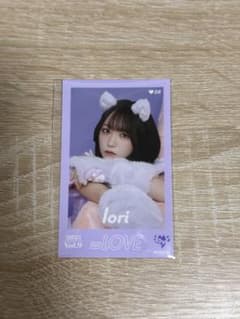 =LOVE 野口衣織　ミニフォトカード 猫衣装　 Vol.9のサムネイル