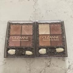【美品】CEZANNE Eye Shadowセザンヌアイシャドウ2個/01.04のサムネイル
