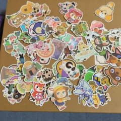 あつまれどうぶつの森 ステッカー シール 大量セットのサムネイル