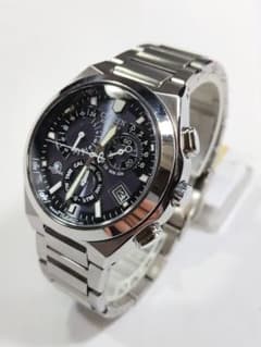 シチズン アテッサ エコドライブ 充電池新品 軽量チタン製 電波時計