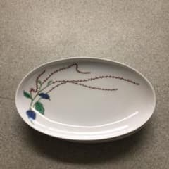 深川製磁 楕円多用皿揃い 水引草 - メルカリ