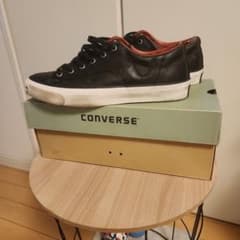 CONVERSE JACK PURCELL レザー ブラック 25.5cmのサムネイル