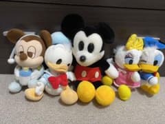 ディズニー ミッキー ぬいぐるみ5体セット販売のサムネイル