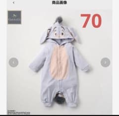 バースデイ　cottoli ロンパース　イーヨー　70サイズのサムネイル
