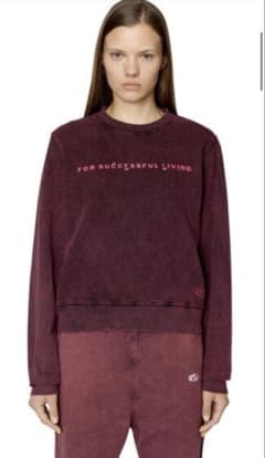 DIESEL スウェットカットソー