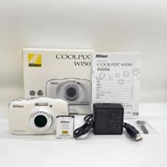 Nikon coolpix W150 WHITE 【動作品・備品元箱付き・美品】 - メルカリ