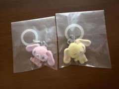 シュガーバニーズ　ふわふわめじるしアクセサリー　２種セット ガチャのサムネイル