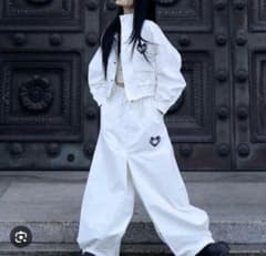 melt the lady gothic jacket White