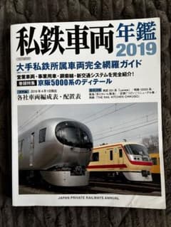 私鉄車両年鑑 2019のサムネイル