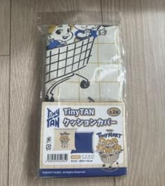 TinyTAN クッションカバー イエロー 45×45cmのサムネイル