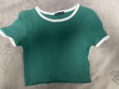 ZARA 緑 半袖Tシャツ Sサイズのサムネイル