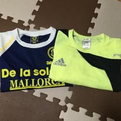 フットサルユニホーム  adidas 、De la solana サイズL 二枚のサムネイル