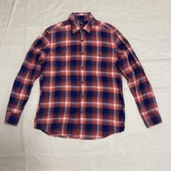 UNIQLO ネルシャツ チェック柄 メンズ Lのサムネイル