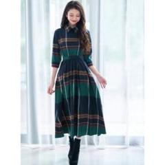 エミリアウィズ チェック柄シャツワンピース - メルカリ