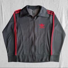 こ*い様 90s adidas トラックジャケット デサント製 トレフォイル アのサムネイル