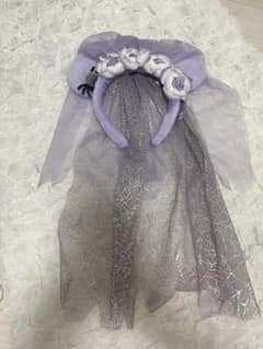 【廃盤品・限定品】ディズニー ハロウィーン 2019 花嫁カチューシャ 【美品】
