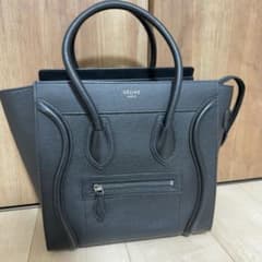 CELINE マイクロラゲージ ドラムドカーフ ブラックのサムネイル
