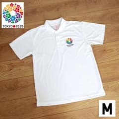 東京オリンピック 2020 ポロシャツ 半袖 白 M 記念品 夏 TOKYO - メルカリ