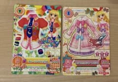 アイカツカード ポニーランドブラウス トリプルリボンコートワンピのサムネイル