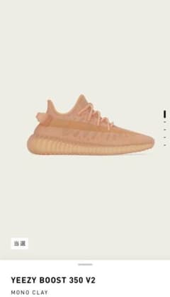 アディダス イージーブースト350 V2 クレイ 24 cmのサムネイル