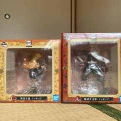 【未開封品】鬼滅の刃 一番くじ フィギュア　煉獄杏寿郎A賞　我妻善逸C賞のサムネイル