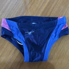 Mizuno スイムパンツ 130cm ネイビー/ピンクのサムネイル