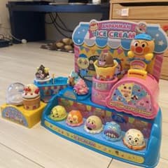 美品♡アンパンマン　アイスクリーム屋さんセットのサムネイル